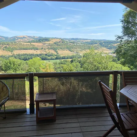 Tente Avec Vue Sur L'aubrac キャンプ場 Bessuejouls