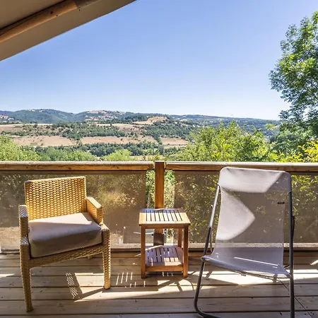 キャンプ場 Tente Avec Vue Sur L'aubrac