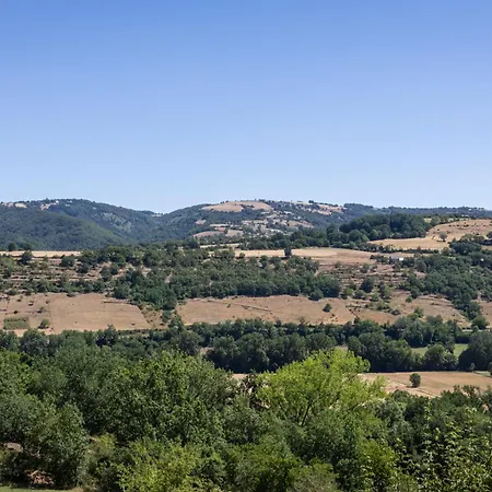 キャンプ場 Tente Avec Vue Sur L'aubrac Bessuejouls